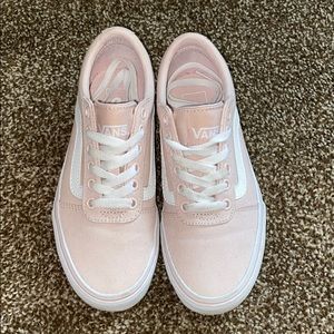 blush pink vans